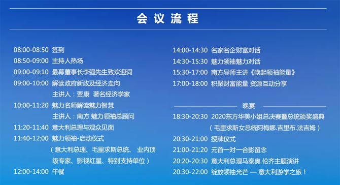 第一屆魅力中國領袖論壇年會